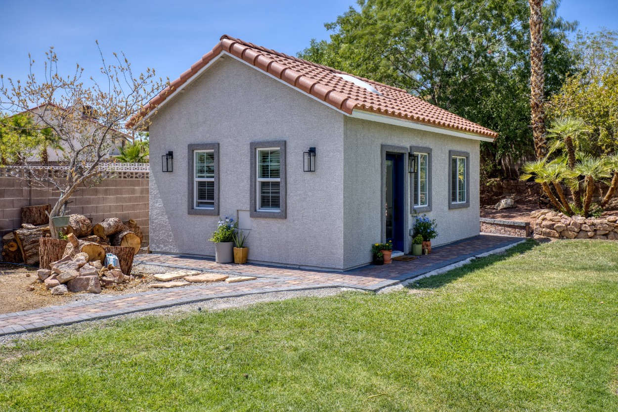 casita pavers - Picasa Homes Casita with pavers as a custom upgrade.